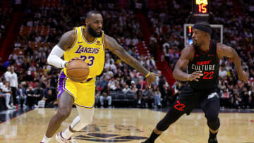 Los Angeles Lakers v Miami Heat