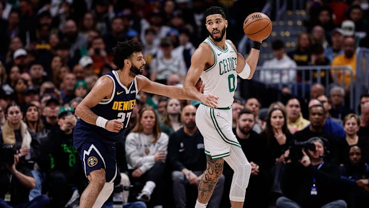 Boston Celtics, Denver Nuggets, Jayson Tatum, Jaylen Brown, Kristaps Porzingis, Russell Westbrook