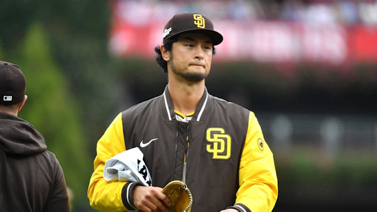 San Diego Padres starting pitcher Yu Darvish (11).