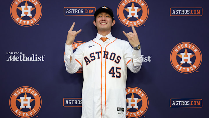 Houston Astros Introduce Tatsuya Imai