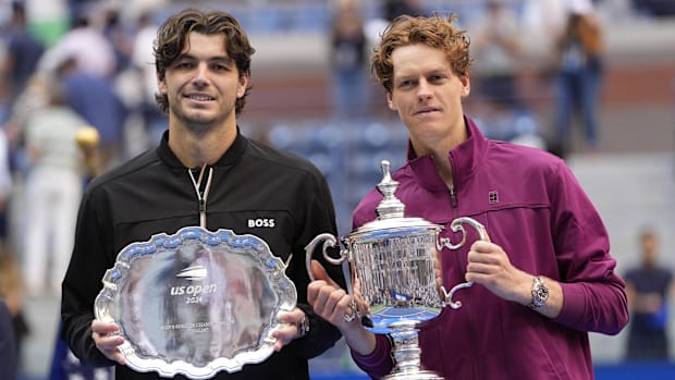 Fritz fell to Sinner in the 2024 U.S. Open final.