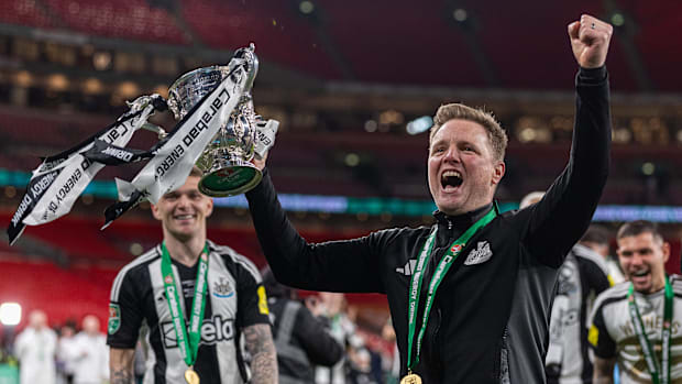 Newcastle boss Eddie Howe