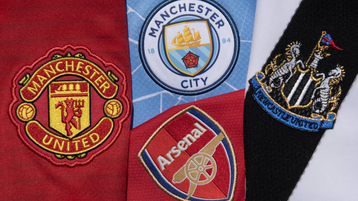 The Badges of the Premier League Clubs in the UEFA Champions League