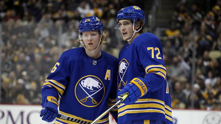 Buffalo Sabres superstars Rasmus Dahlin and Tage Thompson