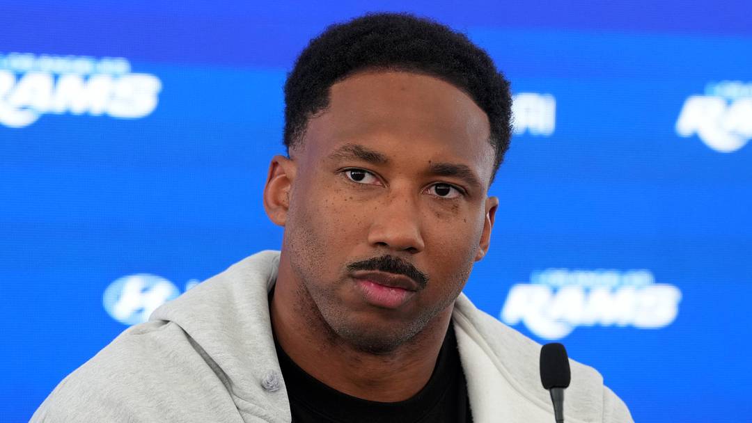Los Angeles Rams defensive end Myles Garret.