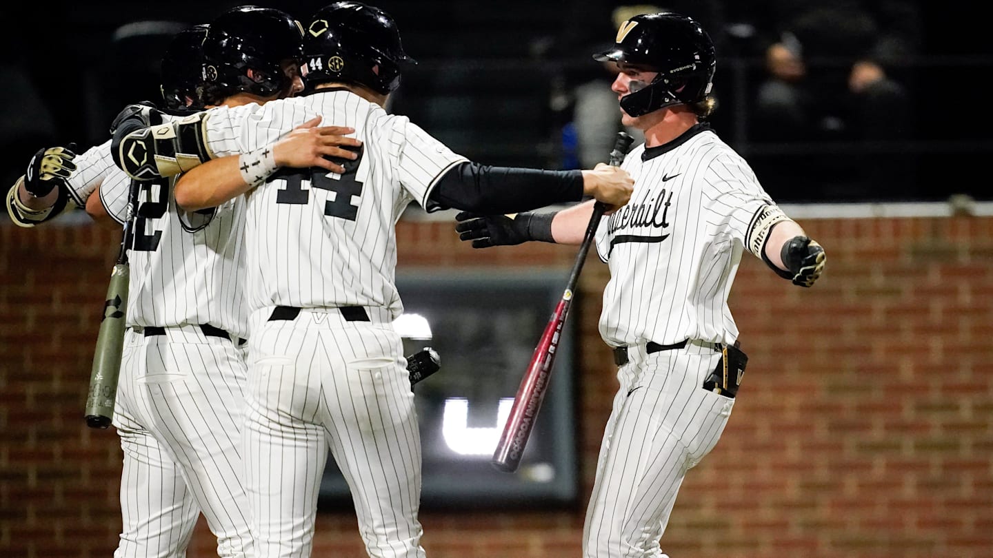 Vanderbilt University Vandy Baseball Military Uniforms Vanderbilt