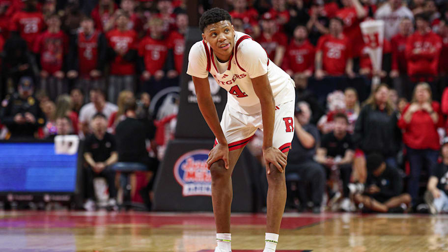 Rutgers guard Ace Bailey is expected to be one of the draft's top picks. | Vincent Carchietta-Imagn Images
