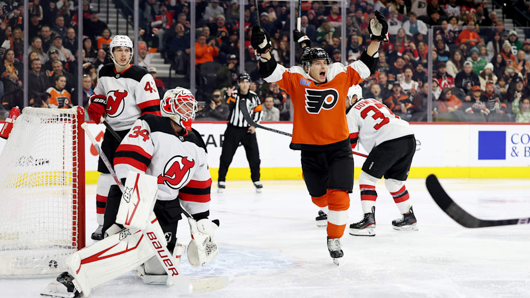 New Jersey Devils v Philadelphia Flyers