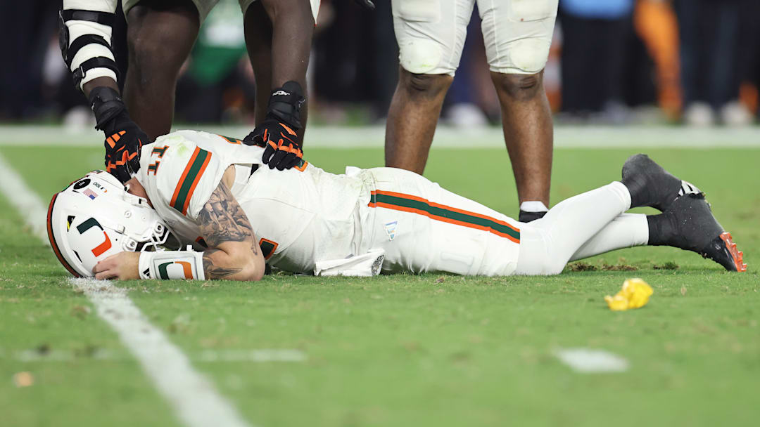 Carson Beck, College Football Playoff National Championship: Miami v Indiana