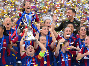 Barcelona won the UEFA Women's Champions League last season
