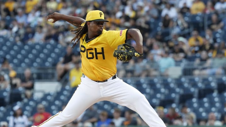 Pittsburgh Pirates starting pitcher Luis L. Ortiz.