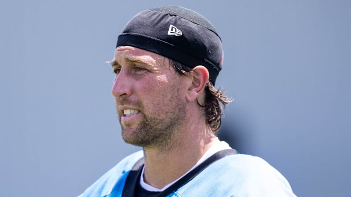 Carolina Panthers wide receiver Adam Thielen
