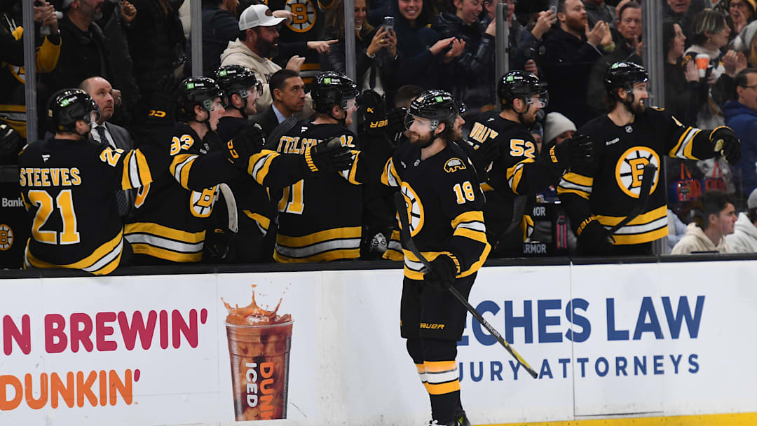 Edmonton Oilers v Boston Bruins