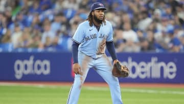Vladimir Guerrero Jr. fue uno de los ganadores del Guante de Oro