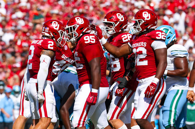 Oklahoma defensive lineman Da'Jon Terry