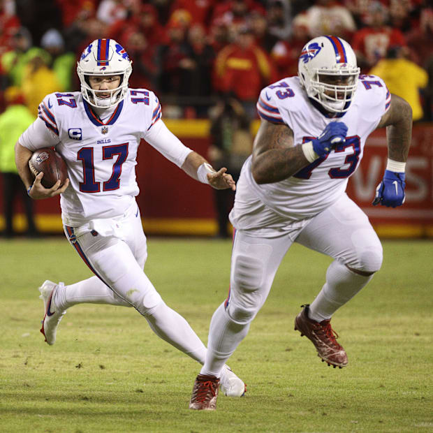 Dion Dawkins Josh Allen