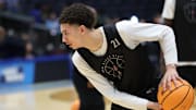San Diego State Aztecs guard Miles Byrd. 