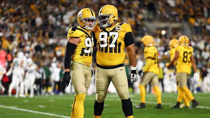 Pittsburgh Steelers linebacker T.J. Watt, defensive end Cameron Heyward