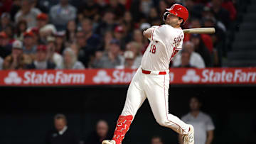 San Francisco Giants v Los Angeles Angels