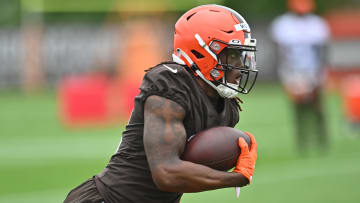 Cleveland Browns wide receiver Michael Woods II