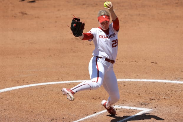 Kelly Maxwell leads all Oklahoma pitchers with a 1.67 ERA in conference play.