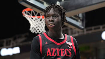 San Diego State Aztecs forward Magoon Gwath. 