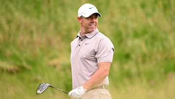 Rory McIlroy during his third round at the 2025 U.S. Open at Oakmont Country Club