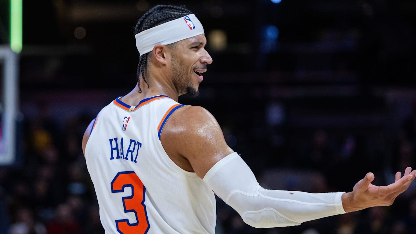 NBA Fines Knicks’ Josh Hart K For Egregious Flop vs. Celtics
