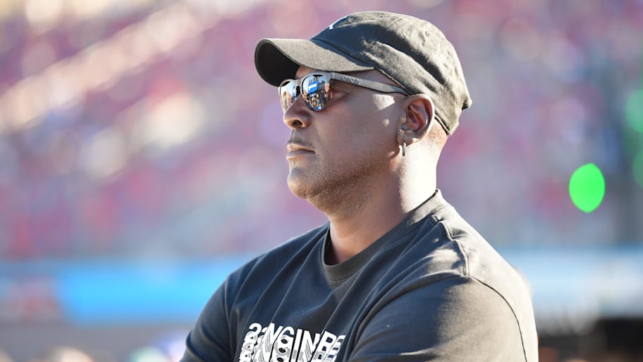 Michael Jordan will be a part of NBC's NBA coverage.  | Gary A. Vasquez-Imagn Images