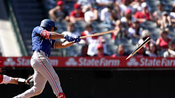 Texas Rangers v Los Angeles Angels