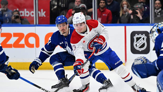 Cole Caufield goes to the areas necessary to score, and despite his small frame, he gets the job done more often than not