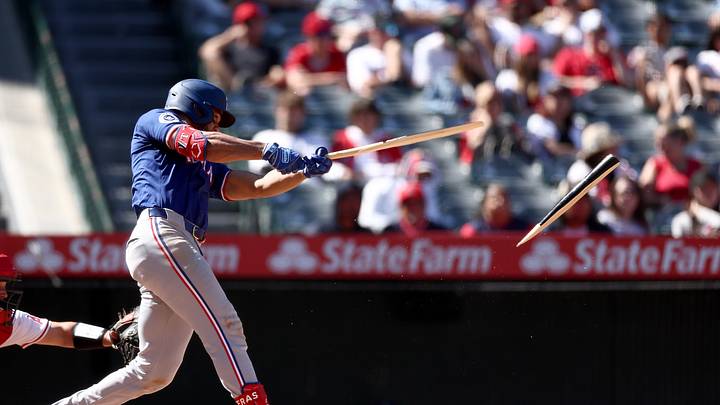 Texas Rangers v Los Angeles Angels
