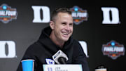 Duke basketball head coach Jon Scheyer