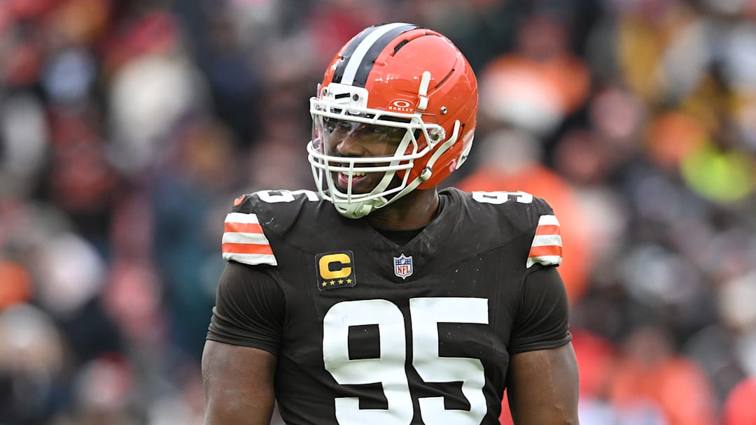 Cleveland Browns defensive end Myles Garrett