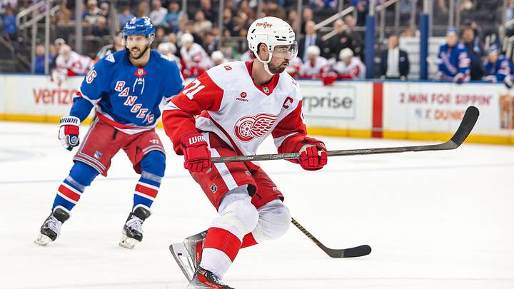 Dylan Larkin of the Detroit Red Wings Dylan Larkin of the Detroit Red Wings