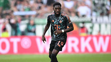 Alphonso Davies fond of training sessions under Vincent Kompany at Bayern Munich.