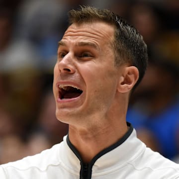 Duke basketball head coach Jon Scheyer