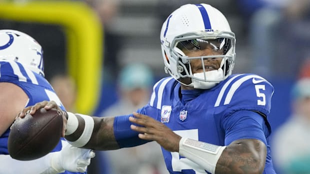 Indianapolis Colts quarterback Anthony Richardson