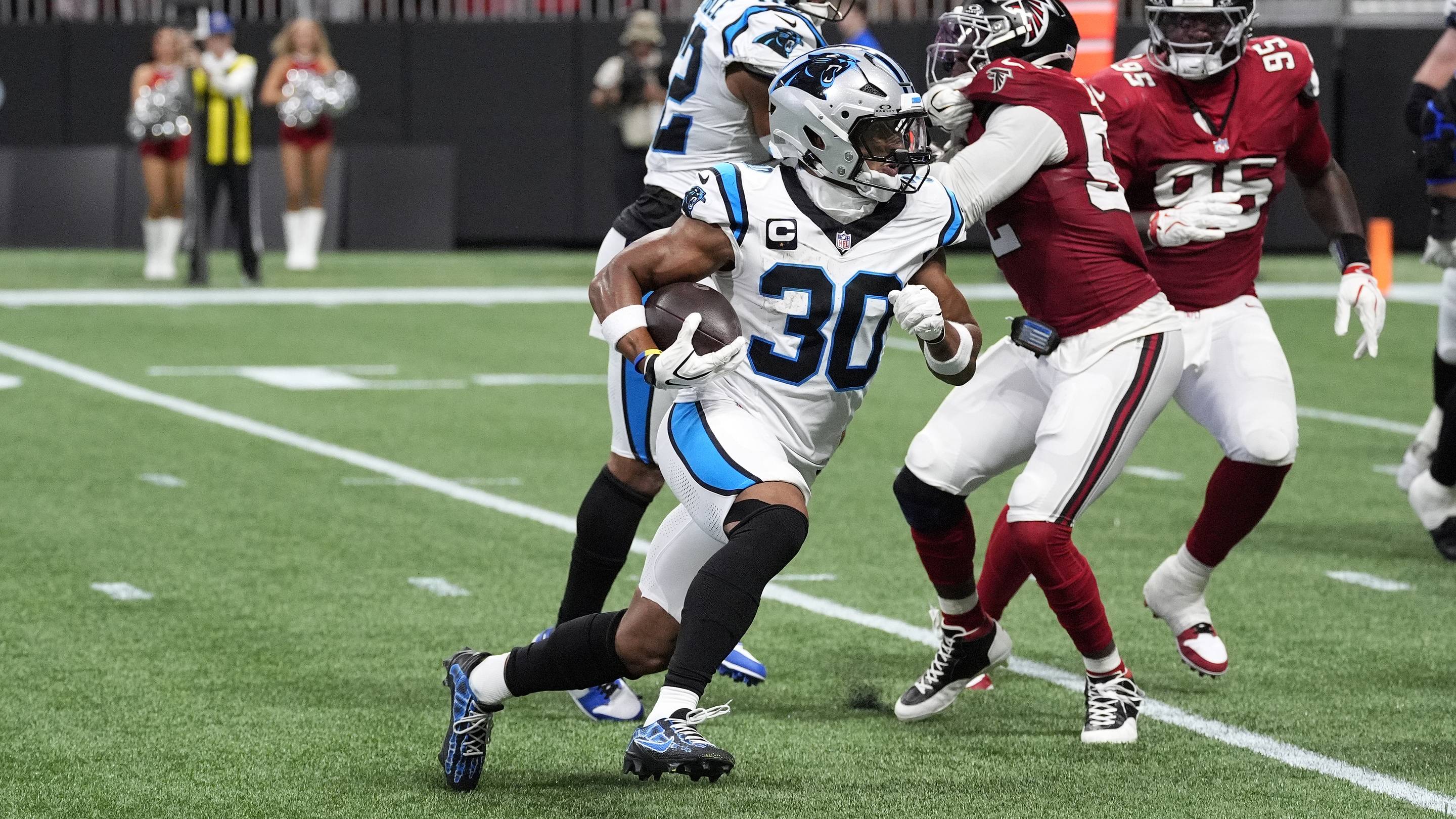 Fantasy Football Top 5 Underrated NFL DFS GPP Plays for Week 3: Target Chuba Hubbard Against the Browns
