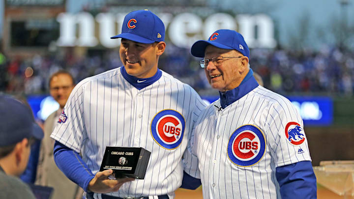 Anthony Rizzo starred for the Cubs during their 2016 season where they won the World Series Anthony Rizzo starred for the Cubs during their 2016 season where they won the World Series