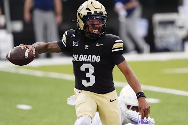 Colorado Buffaloes Kaidon Salter Deion Sanders Ryan Staub starting quarterback decision Julian Lewis Pat Shurmu