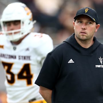 Kenny Dillingham is expected to lead Arizona State into battle with Kansas in London in 2026.