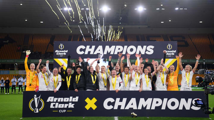England won the 2022 Arnold Clark Cup