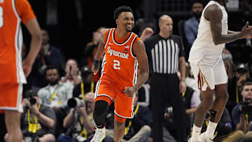 Syracuse basketball hung on to beat Florida St. in the ACC Tournament after nearly blowing a second-half, double-digit lead.