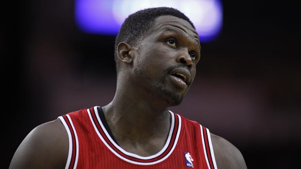 Luol Deng as a member of the Chicago Bulls.