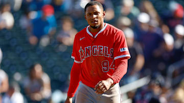 Los Angeles Angels v Cleveland Guardians