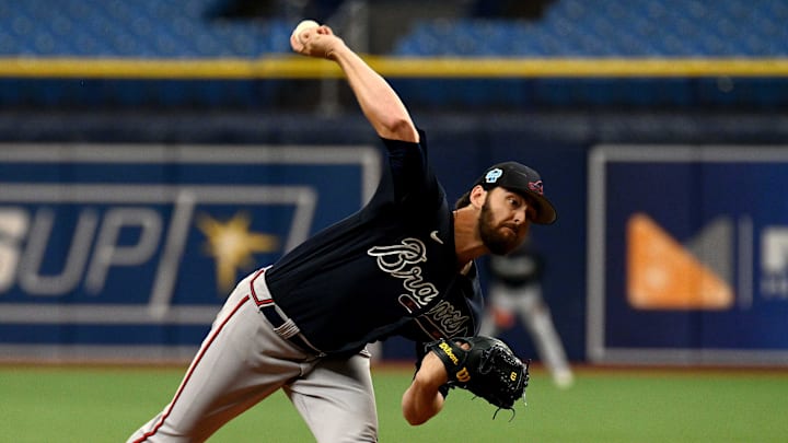 Atlanta Braves pitcher Ian Anderson had another strong start in Triple-A the same night Reynaldo Lopez  was exiting a start early.