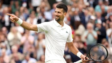 Novak Djokovic at Wimbledon 2024