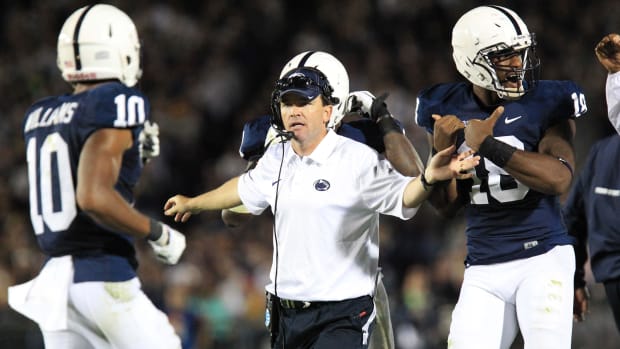 Penn State Nittany Lions defensive coordinator John Butler