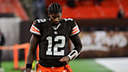 Cleveland Browns quarterback Shedeur Sanders completed just four of 16 passes in his NFL debut. 